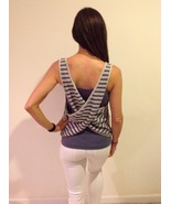 Hard Tail wrap back slouchy v tank  small - £35.37 GBP