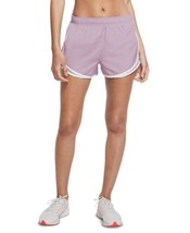 Nike Womens Dri-fit Solid Tempo Running Shorts, X-Large, Iced Lilac/Iced Lilac - £32.09 GBP