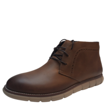 Johnston Murphy Mens Milson Waterproof Oiled Leather Chukka Boots Brown 8M - $145.18