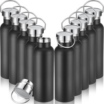 10 Pack Stainless Steel Sport Water Bottle 20 Oz Double Wall Insulated Reusable  - £93.96 GBP