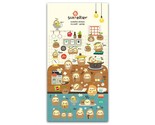 CUTE GAMJA STICKERS Korean Potato Food Puffy Vinyl Sticker Sheet Craft S... - $3.99