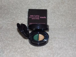 Avon Mark ICONIC GREEN/GOLD Longwear Eye Liner &amp; Eyeshadow Duo .04 oz/1.3g New - £9.89 GBP