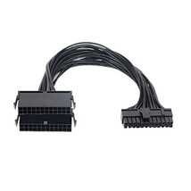24 Pin 20+4 Dual Multiple Psu Power Supply Cable Splitter Adapter 1 Feet... - £11.79 GBP