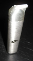 EURO Gas Butane Silver Tone Tall Slim Automatic Torch Lighter - £5.56 GBP