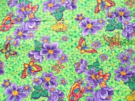 Fabric Concord &quot;Flutterby Butterflies&quot; 11 Piece Quilter&#39;s Sampler REDUCE... - £5.92 GBP