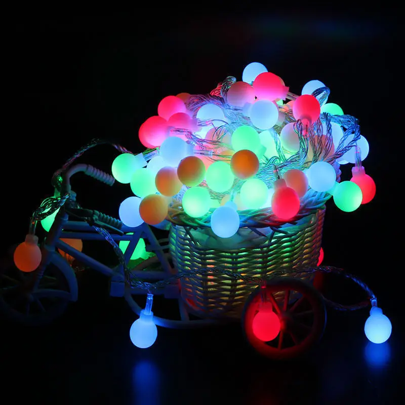  4M 5M Fairy Tale Gar LED Ball String Lights Are Not Waterproof Christmas Tree W - £126.98 GBP