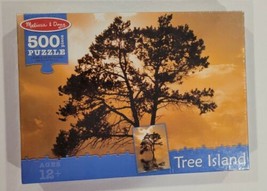 Melissa &amp; Doug 500 PC Tree Island Sunset Large Piece 19.25&quot; x 26.50&quot; Puzzle - £19.45 GBP