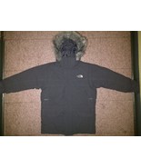 Boys North Face Gray Hyvent 550 Parka Snorkel McMurdo Jacket Coat Medium... - £157.37 GBP
