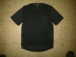 Champion Athletic Running Double Duo Dry Drifit Dri fit Black T-Shirt Sm... - $24.99