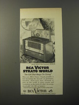 1953 RCA Victor Model 3BX671 Strato-World Radio Ad - £14.69 GBP