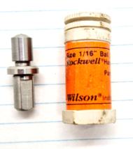 Wilson Rockwell 1/16&quot; Diameter Rockwell B &amp; F Scale Penetrator &amp; Contact... - $1,869.21 MXN