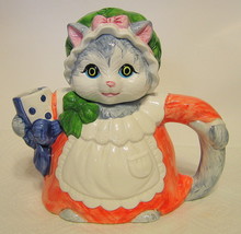 Grey Female Cat Teapot Hermitage Mint LTD Collectibles - £19.65 GBP