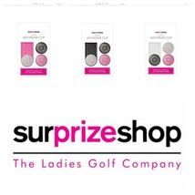 Surprizeshop Ladies Golf Ball Marker Magnetic Anywear Clip. Pink, White ... - $15.24