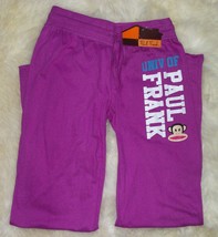 womens lounge pants paul frank size medium nwt  purple - $20.30
