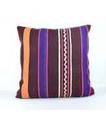 24x24&#39;&#39; large kilim pillow big pillow decorative pillow cover large cush... - £58.92 GBP