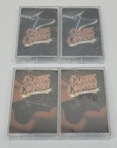 4 Vtg Classic Country Music Cassette Tapes Set 1960-1964 1970-1974 NEW Sealed - £15.45 GBP
