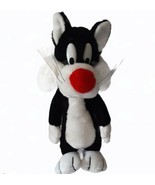 VTG Sylvester the Cat Stuffed Animal Plush 11 WB Toy Looney Tunes - £16.05 GBP