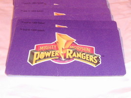 Mighty Morphin Power Rangers Cards 34 in total - £18.66 GBP