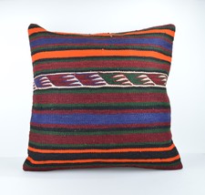 24x24'' large kilim pillow big pillow decorative pillow cover large cushion case - £59.95 GBP