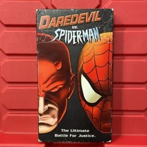 Daredevil Vs Spider Man VHS Video Tape Marvel Buena Vista Pre Owned Vint... - $13.49
