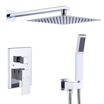 Shower System Shower Faucet Combo Set Wall Mounted with 10&quot; Rainfall Shower - $194.35