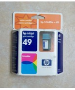 GENUINE OEM HP 49 Tri-Color Inkjet Print Cartridge 51649A - EXP 11/2002 ... - $6.70 CAD