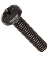 Steel Pan Head Machine Screw, Black Oxide Finish, Meets ASME B18.6.3, #2 - $7.97