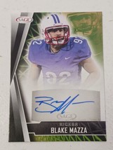 Blake Mazza SMU Mustangs 2022 Sage Certified Autograph Card #A-BM2 - $4.94