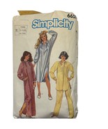 Simplicity 6651 Womens Nightwear Sewing Pattern XL - $88.37 MXN