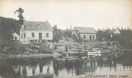 Electric City Washington~Steamboat Rock CAMP~1900s Postcard - £9.34 GBP