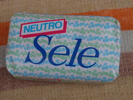 VINTAGE SOAP NEUTRO SELE MADE IN ITALY ABOUT 1980 NOS - $7.91