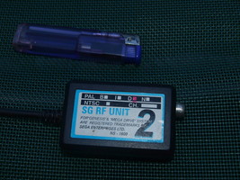 RF Adaptor AV Cable Unit  PAL D TV  for Sega Genesis and Mega Drive Cons... - £4.03 GBP