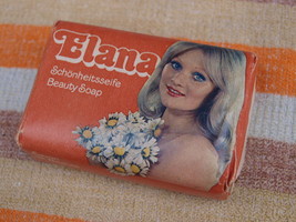 VINTAGE SOAP ELANA MADE IN DDR ABOUT 1980 NOS - $9.88