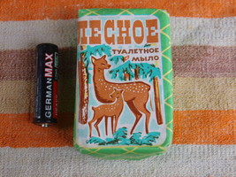 VINTAGE SOAP LESNOJE  MADE IN THE USSR UNION ABOUT 1970 NOS - $10.28