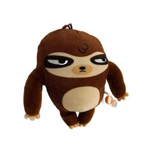 Fiesta Shifty Eyes Sad Sam the Sloth 6.5&quot; Plush Toy Stuffed Animal Side Eye - £3.16 GBP