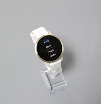 Garmin Venu 2S GPS Watch 28mm Light Gold / White 010-02429-01 image 2