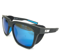 Costa x Bureo Sunglasses Pescador 06S9029-0355 Matte Black Square Mirror... - $107.31