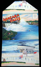 Vntg Color Litho Post Card Foldout Album Niagara Falls Souvenir Maid Of The Mist - £4.08 GBP