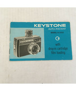 Vintage keystone auto instant camera model K - 1010 user manual  guide b... - €16,84 EUR
