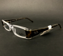 Ray-Ban Eyeglasses Frames RB5099 2192 Brown Tortoise Clear Rectangular 50-17-135 - £58.75 GBP