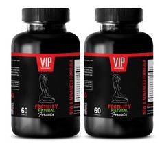 female sex body - FERTILITY COMPLEX NATURAL FORMULA - vitamin b9 - 2 B 1... - $26.14
