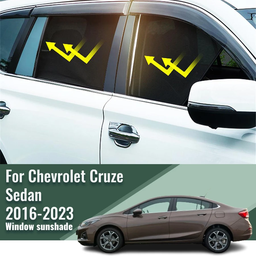 For Chevrolet Holden Cruze Sedan J400 2016-2023 Car Window Sunshade Uv - £40.86 GBP+