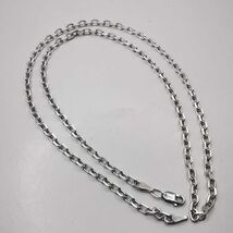 Vintage Beautiful Jewelry Chain Necklece,925 Sterling Silver,Signed , 13... - $180.00