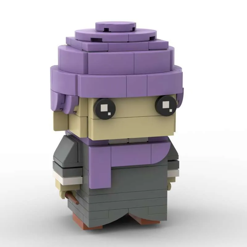 GSBAN Brickheadz Magic School Movie Wizard Harries Figures MOC Model -158PCS PDF - $22.88