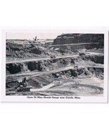 Minnesota Postcard RPPC Duluth Open Pit Mine Mesabi Range Smaller Card - £3.88 GBP