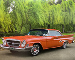 1961 Chrysler 300G Red Antique Classic Car Fridge Magnet 3.5&#39;&#39;x2.75&#39;&#39; NEW - $3.62