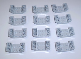 12 Used Lego Medium Stone Slope Brick 45 4 x 2 Double Inverted  4871 - £7.95 GBP