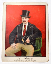 1910 T220 Jem Mace Mecca Cigarettes Champion &amp; Prize Fighters Boxing Card - £19.53 GBP