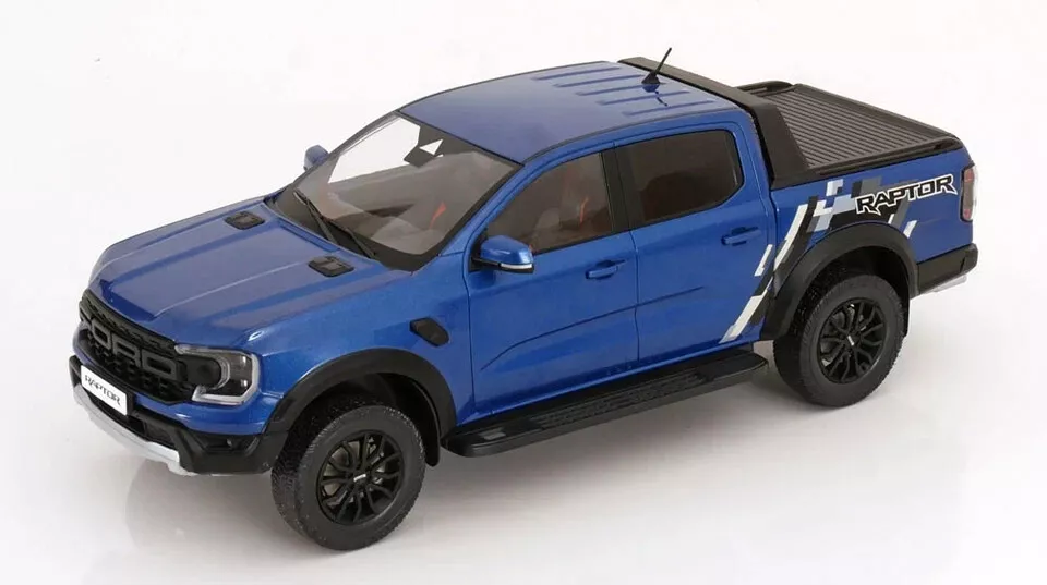 MCG Ford Ranger Raptor Blue 2023 1:18 Model Car - $152.60 CAD