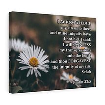 Express Your Love Gifts Bible Verse Canvas Acknowledge and Confess Unto The Lord - £82.12 GBP